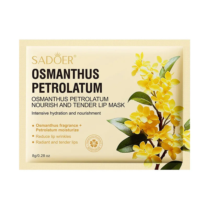 SADOER Osmanthus Crystal Collagen Lip Mask (5/10pz)