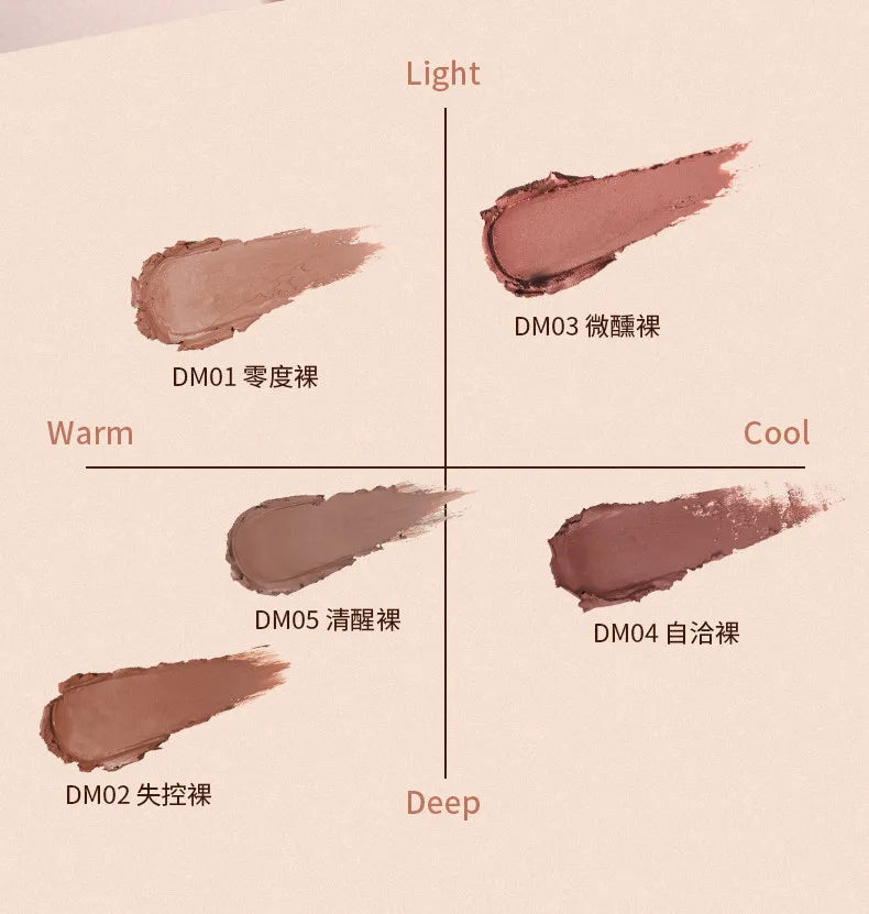 Cheeryep Qianyan Nude Fog Double Head Lipstick Pen