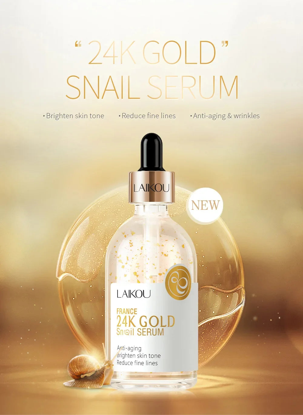 LAIKOU Face Serum Collection – Sieri Viso 100ml