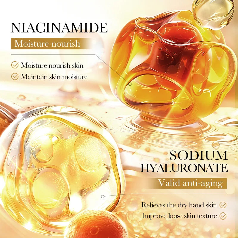 SADOER Collagen Hand Mask – Idratazione, Esfoliazione e Anti-età (5 paia)