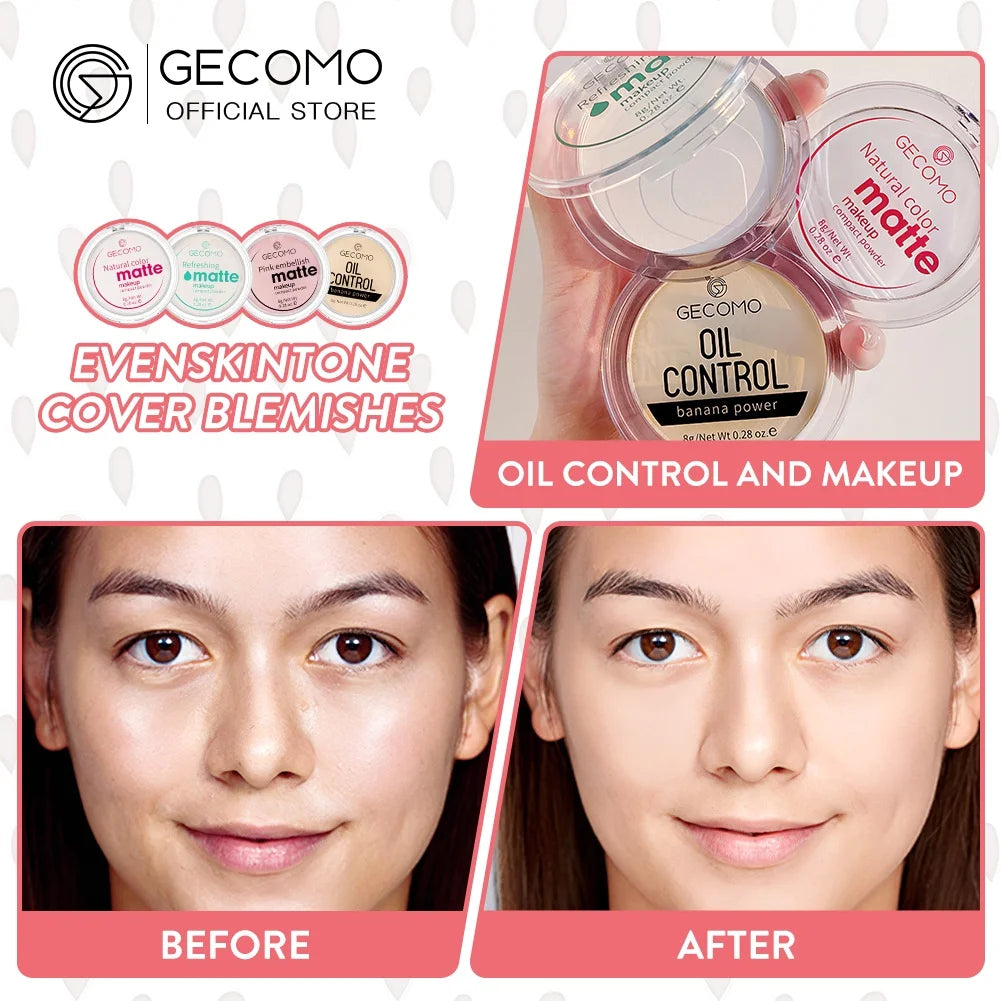 GECOMO Mattifying Compact Powder 12H