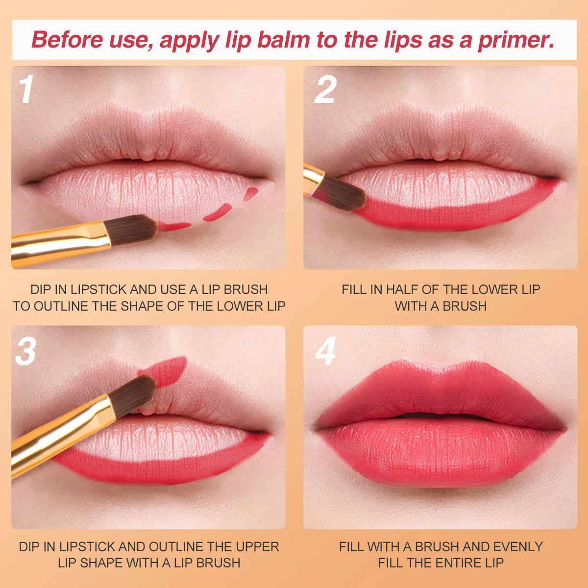 IMAGIC 8-Color Matte Lipstick Palette