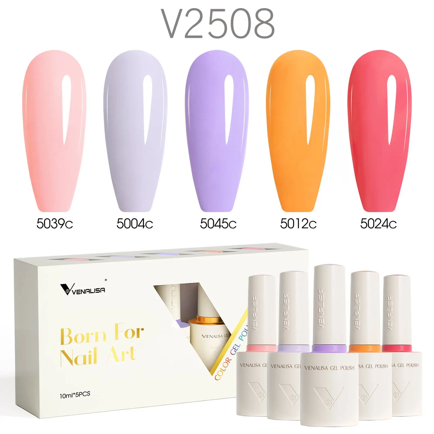Venalisa 5pz Nail Gel Polish Kit