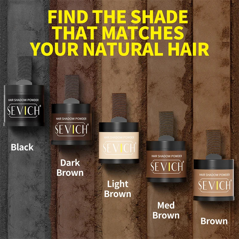 SEVICH Hairline Powder – Polvere Coprente per Radici e Stempiature