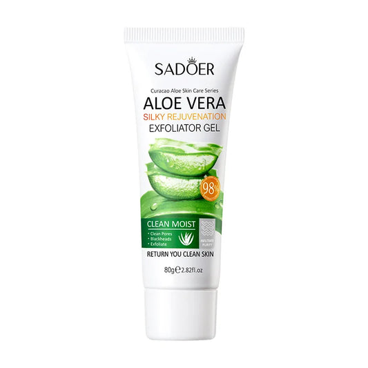 SADOER Exfoliating Aloe Vera Gel Facial Cleanser 80g