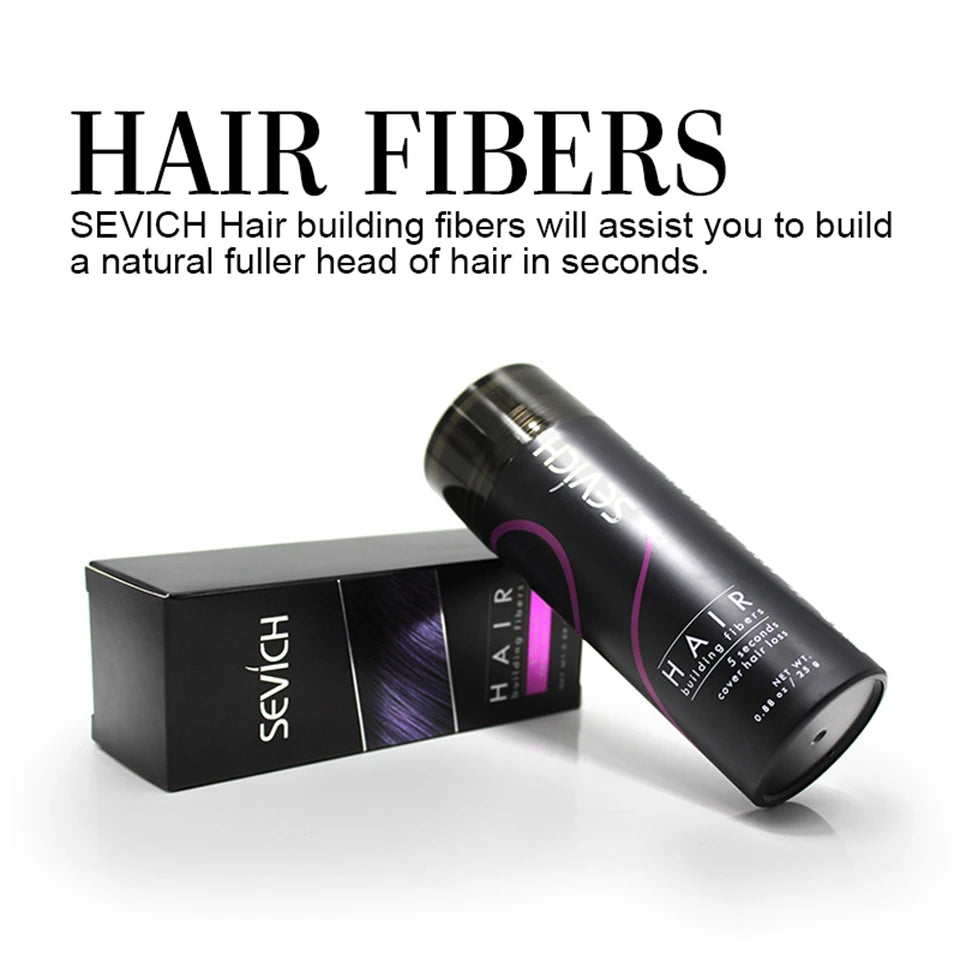 SEVICH Hair Building Fibers – Fibre per Capelli più Folti e Densi
