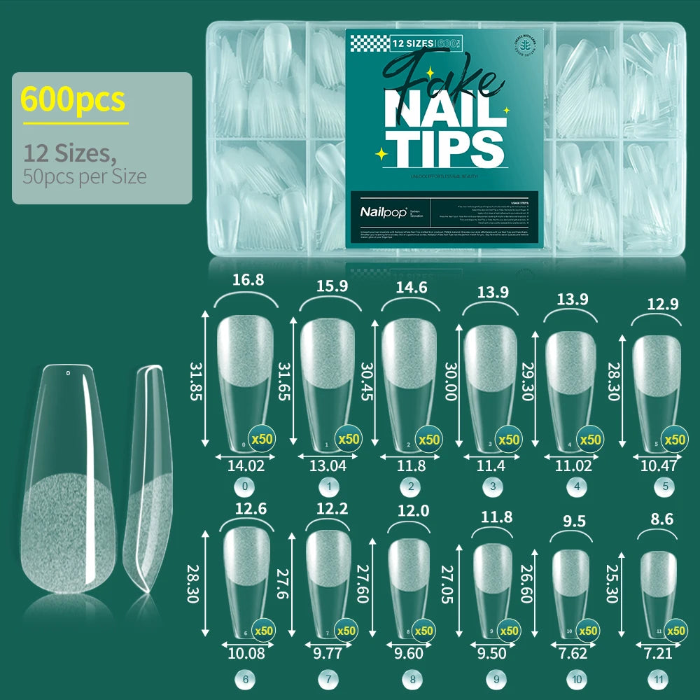 Nailpop Soft Gel X Nail Tips