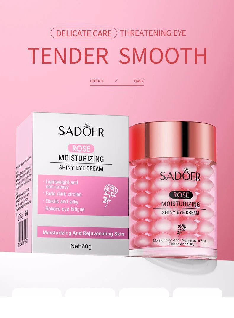 SADOER Rose Eye Cream – Crema Contorno Occhi Idratante e Rassodante