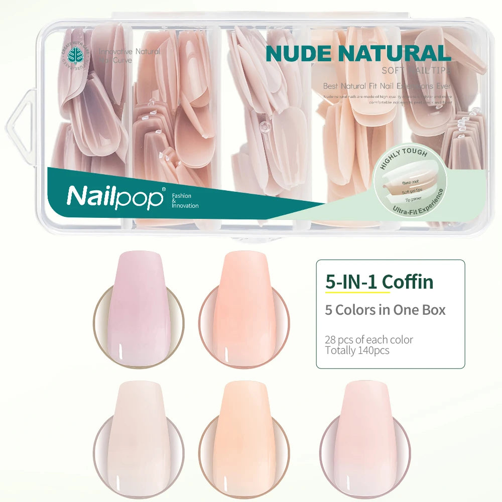 Nailpop Ultra Fit Nude Press On Nails