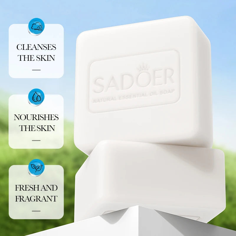 SADOER Goat Milk Essential Oil Soap