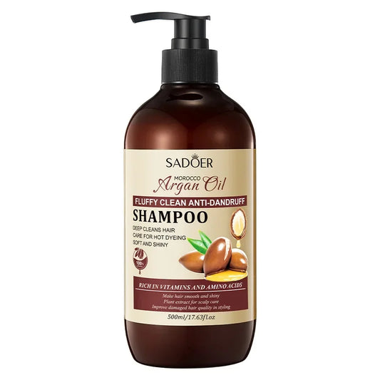 SADOER Argan Oil Anti-Dandruff Shampoo – Detergente e Volumizzante