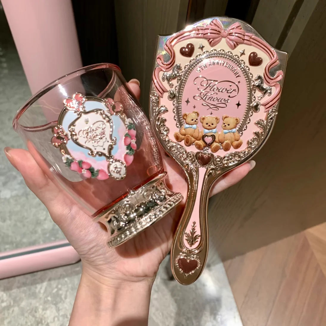Flower Knows Luxury Paddle Hair Brush – 9th Anniversary Edition