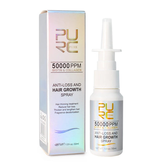PURC Spray Capillare Biotina & Collagene – Anti-Caduta e Crescita Capelli