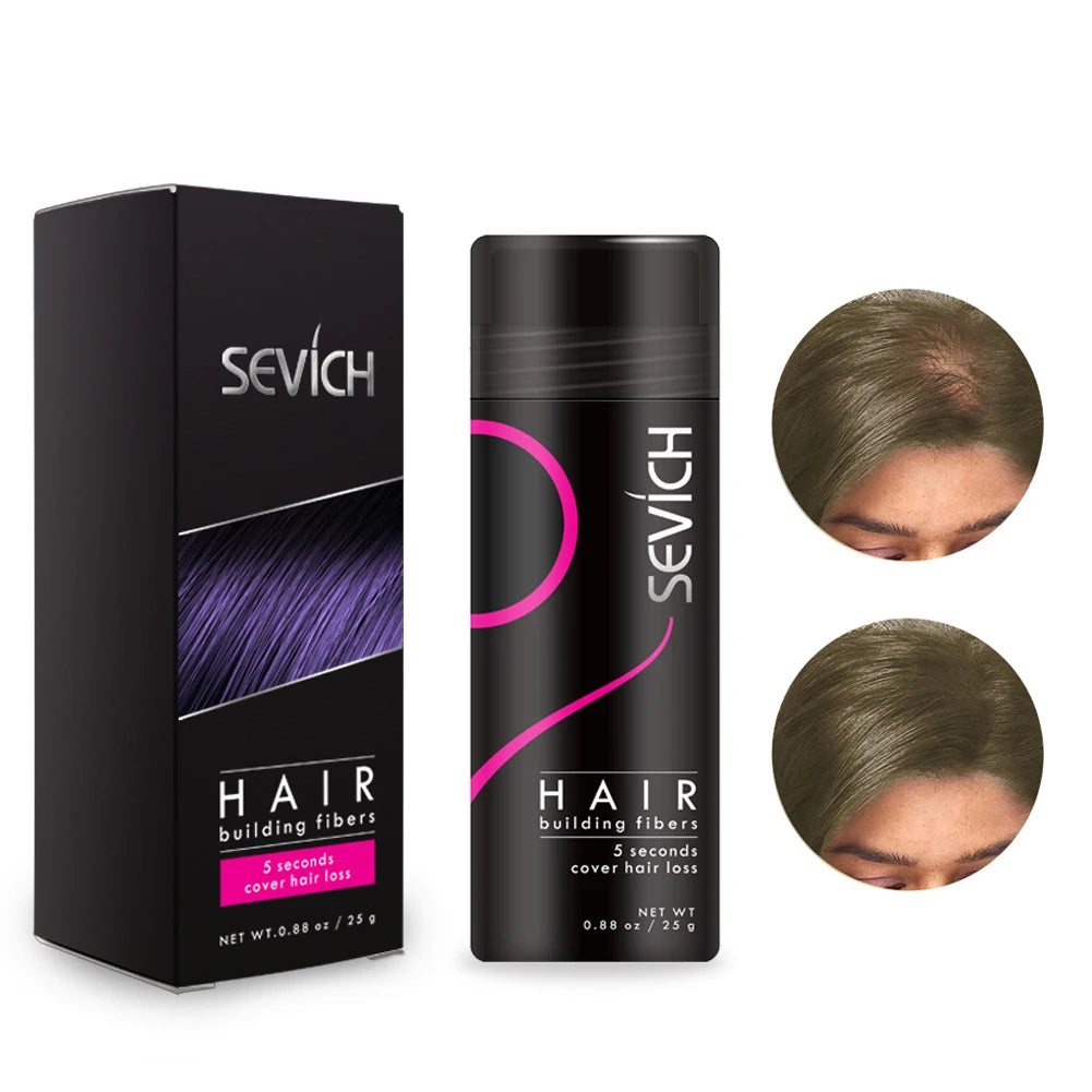 SEVICH Hair Building Fibers – Fibre per Capelli più Folti e Densi