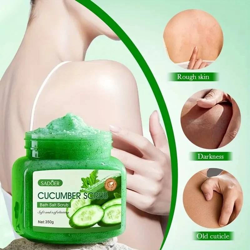 SADOER Cucumber Exfoliating & Purifying Scrub 350g