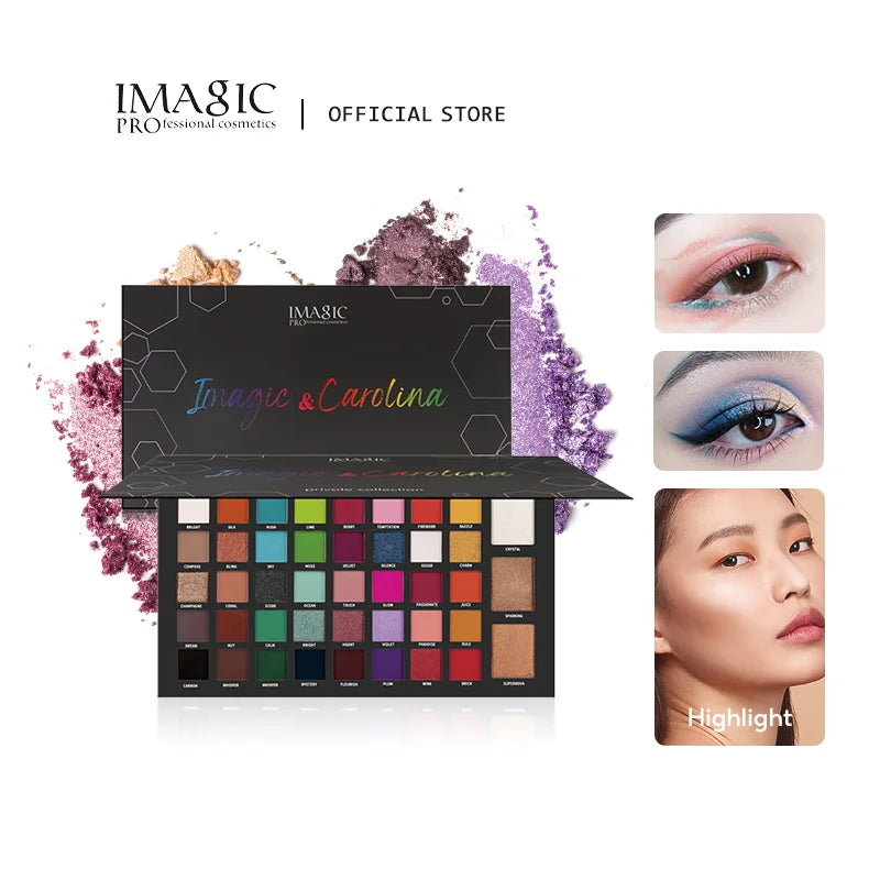 IMAGIC Professional Eyeshadow & Highlighter Palette (43 Colori)