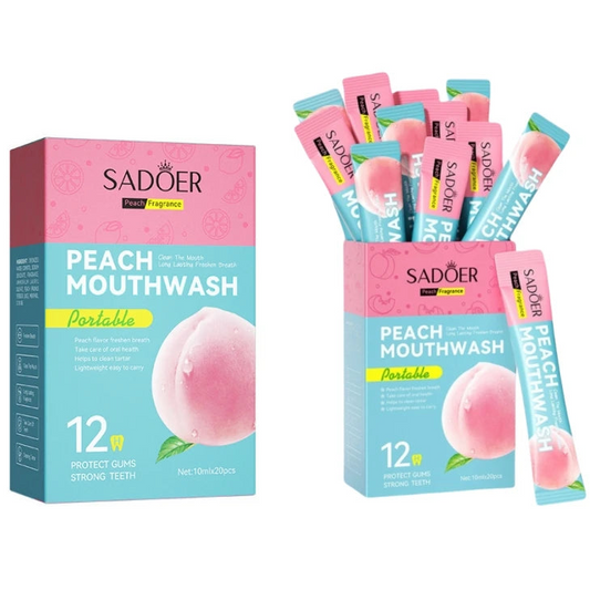 SADOER Collutorio alla Pesca Monodose (20 Pezzi)