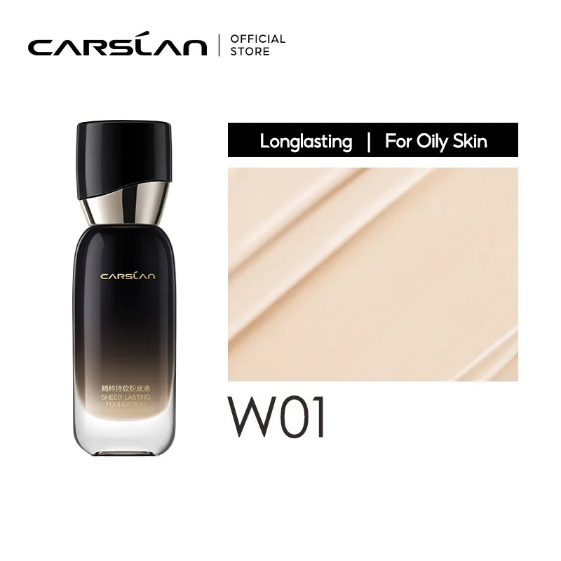 CARSLAN Sheer Liquid Foundation – Fondotinta Liquido Idratante e Illuminante