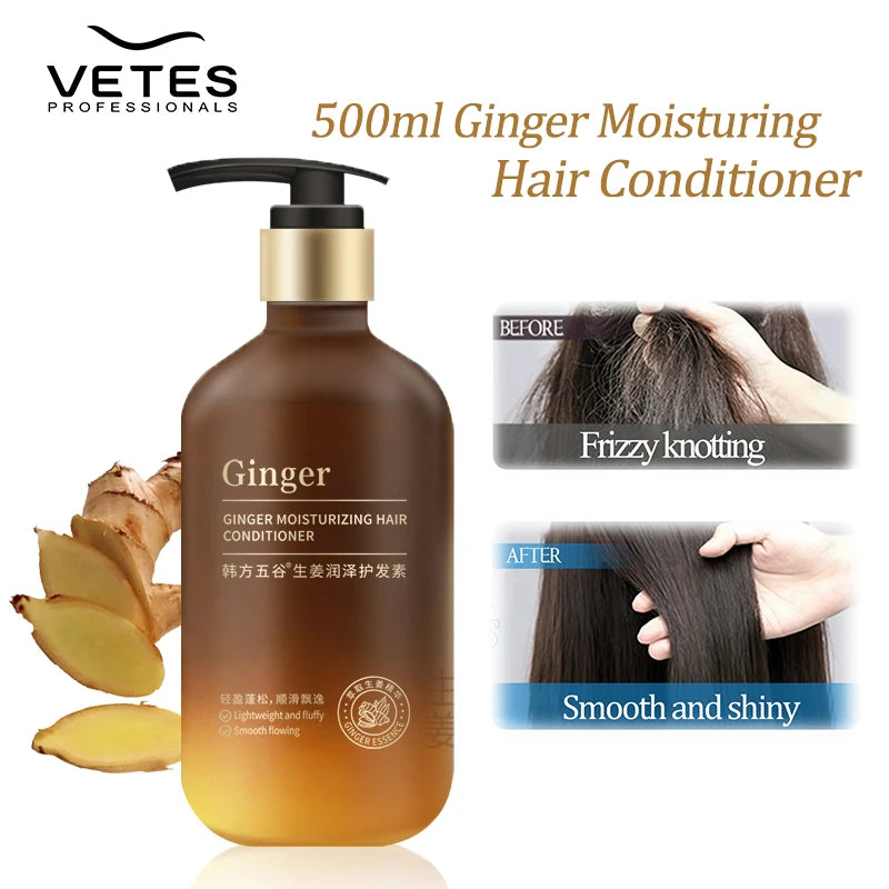 VETES Ginger Moisturizing Hair Conditioner (500ml)
