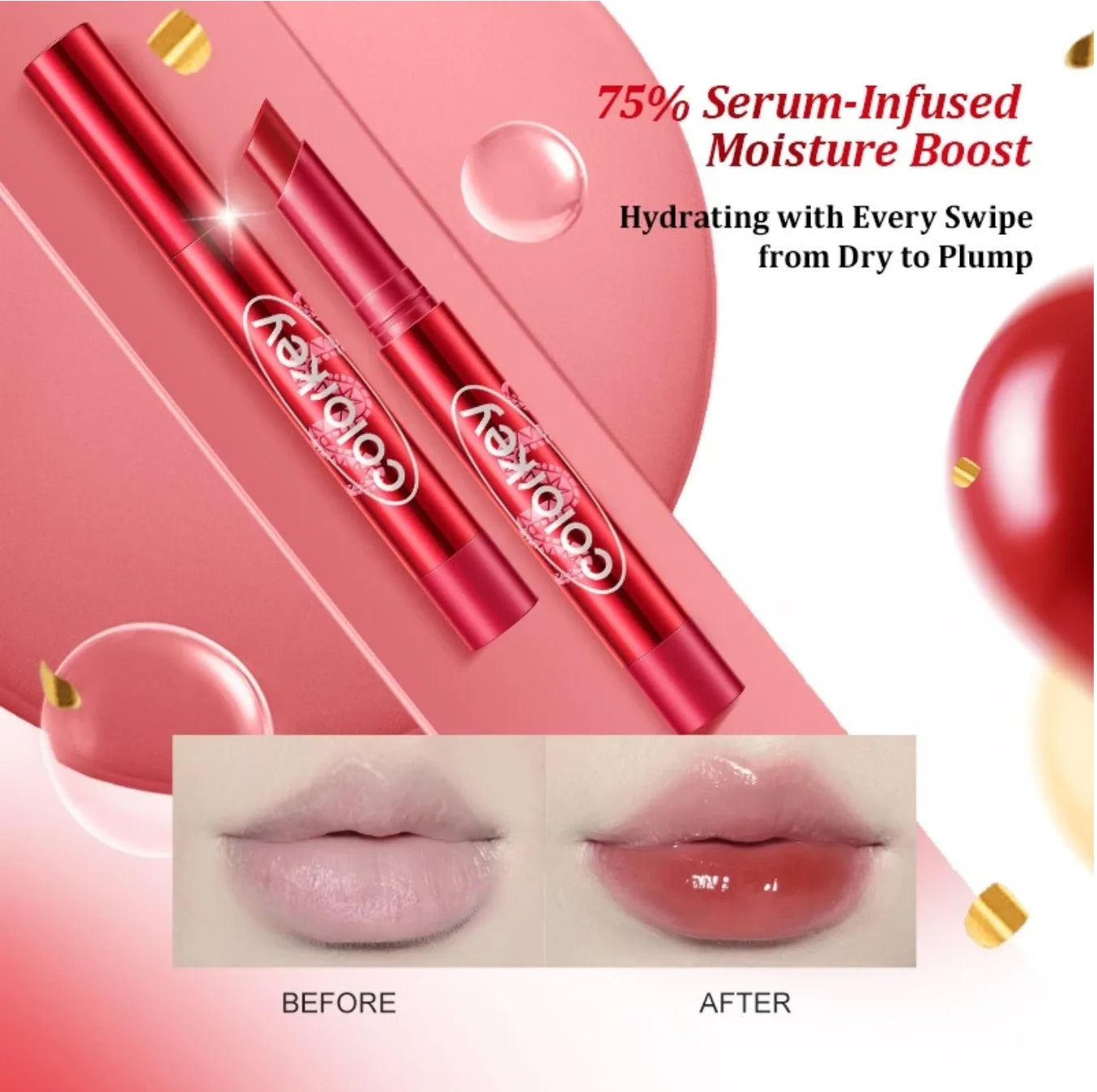 Colorkey Lucky Snake – Dewy Shine Lip Glaze