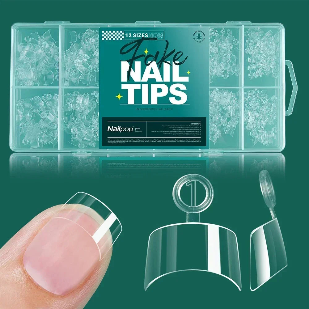 Nailpop Soft Gel X Nail Tips