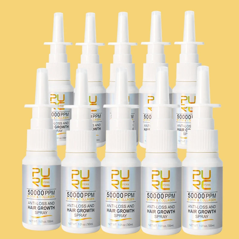 PURC Spray Capillare Biotina & Collagene – Anti-Caduta e Crescita Capelli