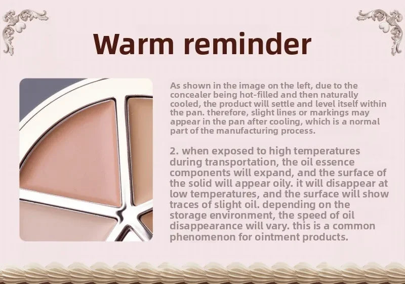 Flower Knows The Sweetie Bear 4 Colori Concealer Palette