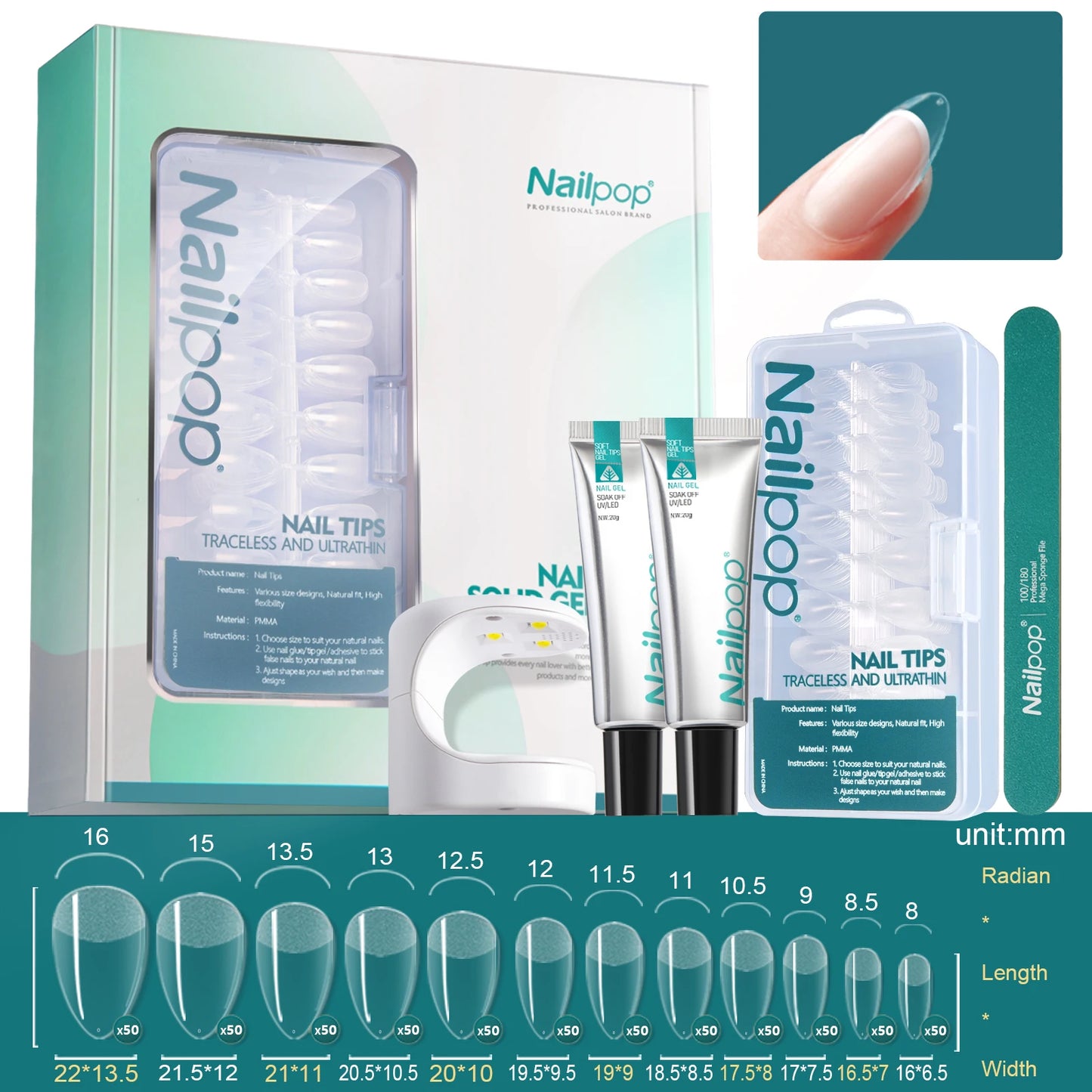 Nailpop Soft Gel Kit