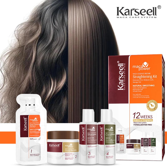 Karseell Gold Keratin Hair Mask Kit Professionale 4pz