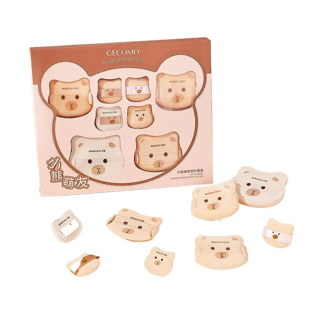 GECOMO Powder Puff Set – Wet & Dry Use