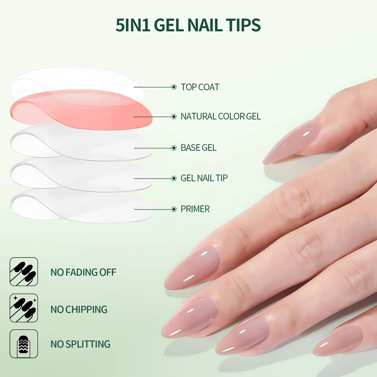 Nailpop Ultra Fit Nude Press On Nails