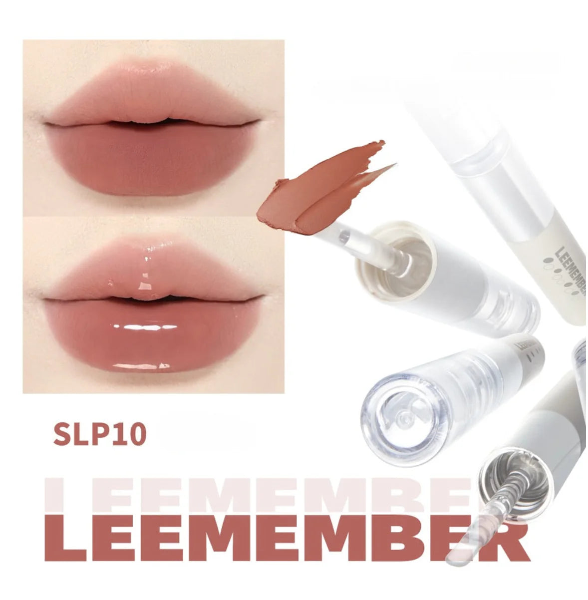 LEEMEMBER – Matte Gloss Non-Stick Double-Ended Liquid Lipstick