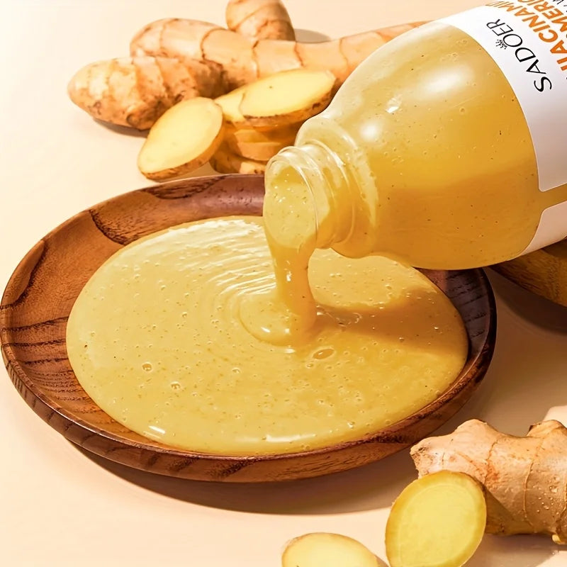 SADOER Niacinamide Turmeric Scrub Shower Gel 520ml