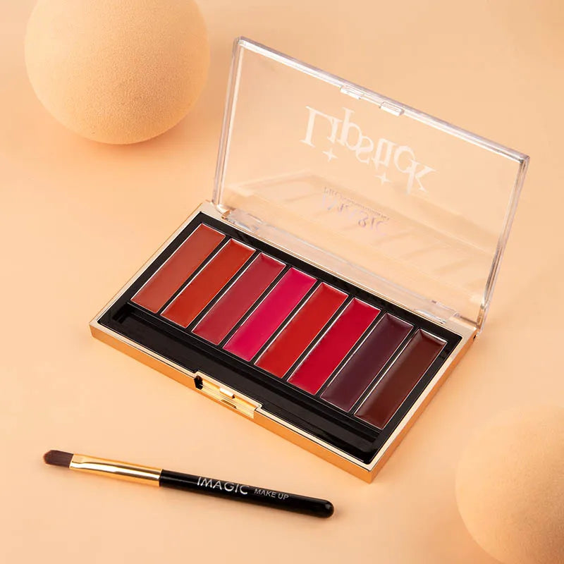 IMAGIC 8-Color Matte Lipstick Palette