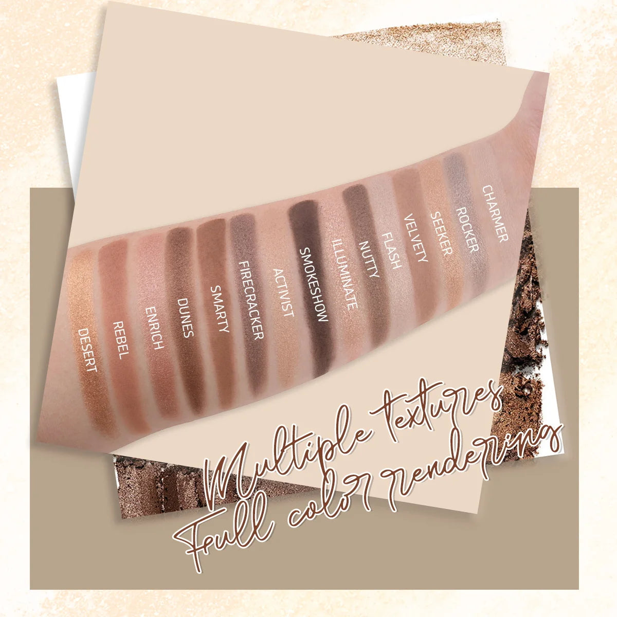 IMAGIC Vitality Eyeshadow Palette (15 Colori)