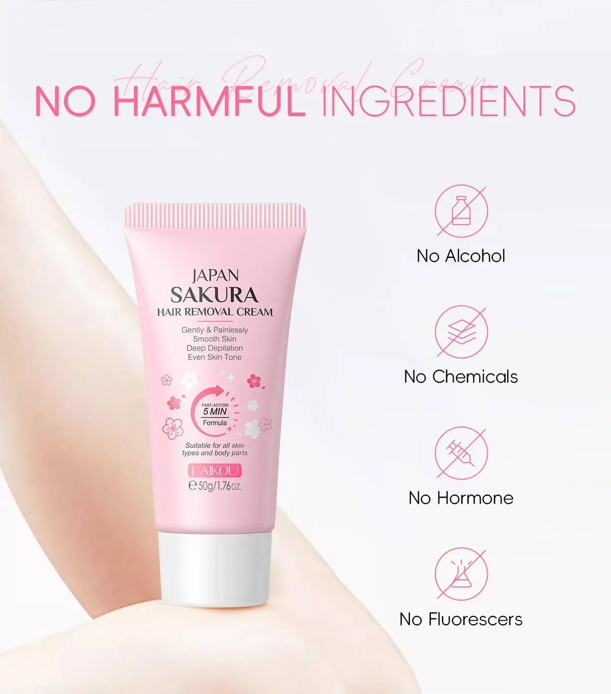 LAIKOU Sakura Hair Removal Cream