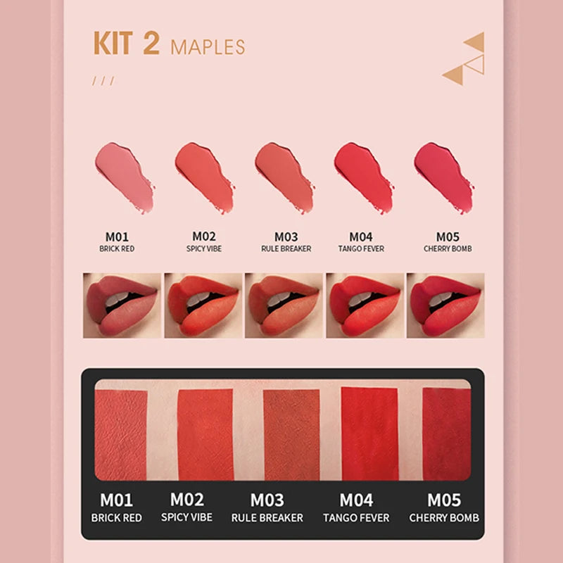 IMAGIC Matte Velvet Lip Gloss Set