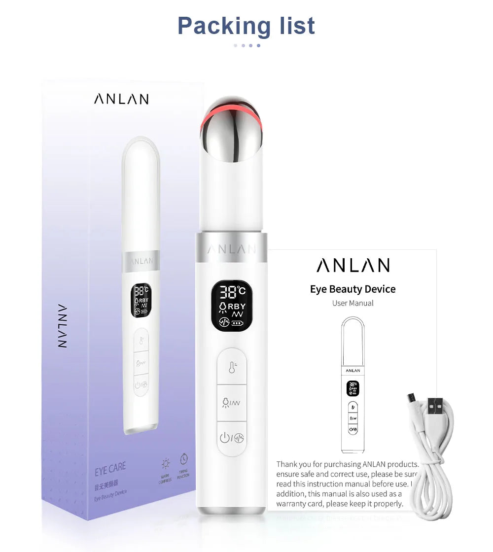 ANLAN EMS Electric Eye Massager