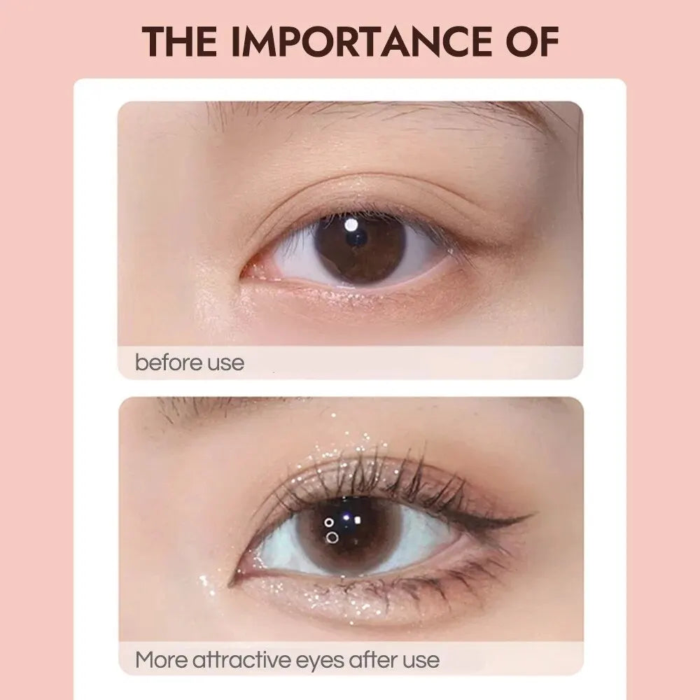 GECOMO Double-Ended Lying Silkworm Pencil – Eyeliner & Shimmer Eyeshadow