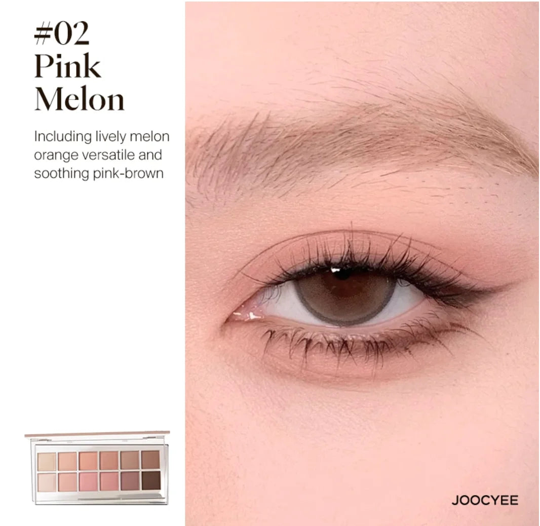 Joocyee 12 Shades Eyeshadow Palette – Long-Lasting & High Color