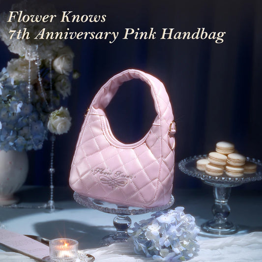 Flower Knows – 7th Anniversary Pink Handbag