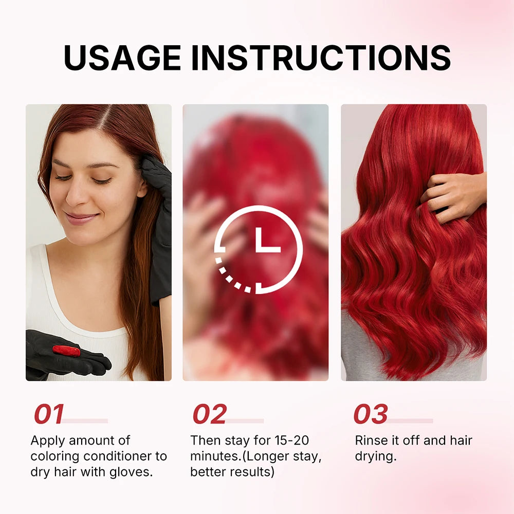 Karseell Color Depositing Red Hair Mask 500ml