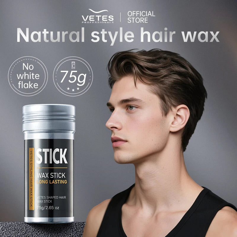 VETES Hair Wax Stick (75g) – Controllo e Definizione