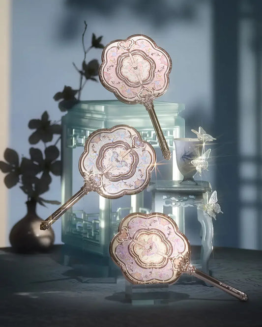 Flower Knows – Butterfly Cloud Collar Collection Hand Mirror