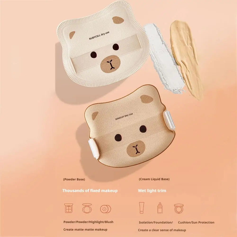 GECOMO Powder Puff Set – Wet & Dry Use