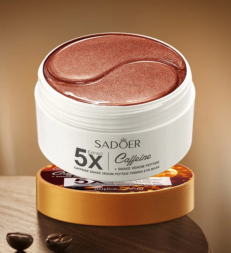 SADOER Caffeine Eye Mask – 60 pezzi