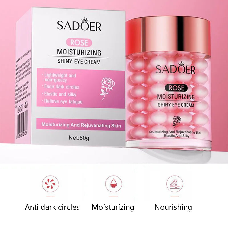 SADOER Rose Eye Cream – Crema Contorno Occhi Idratante e Rassodante
