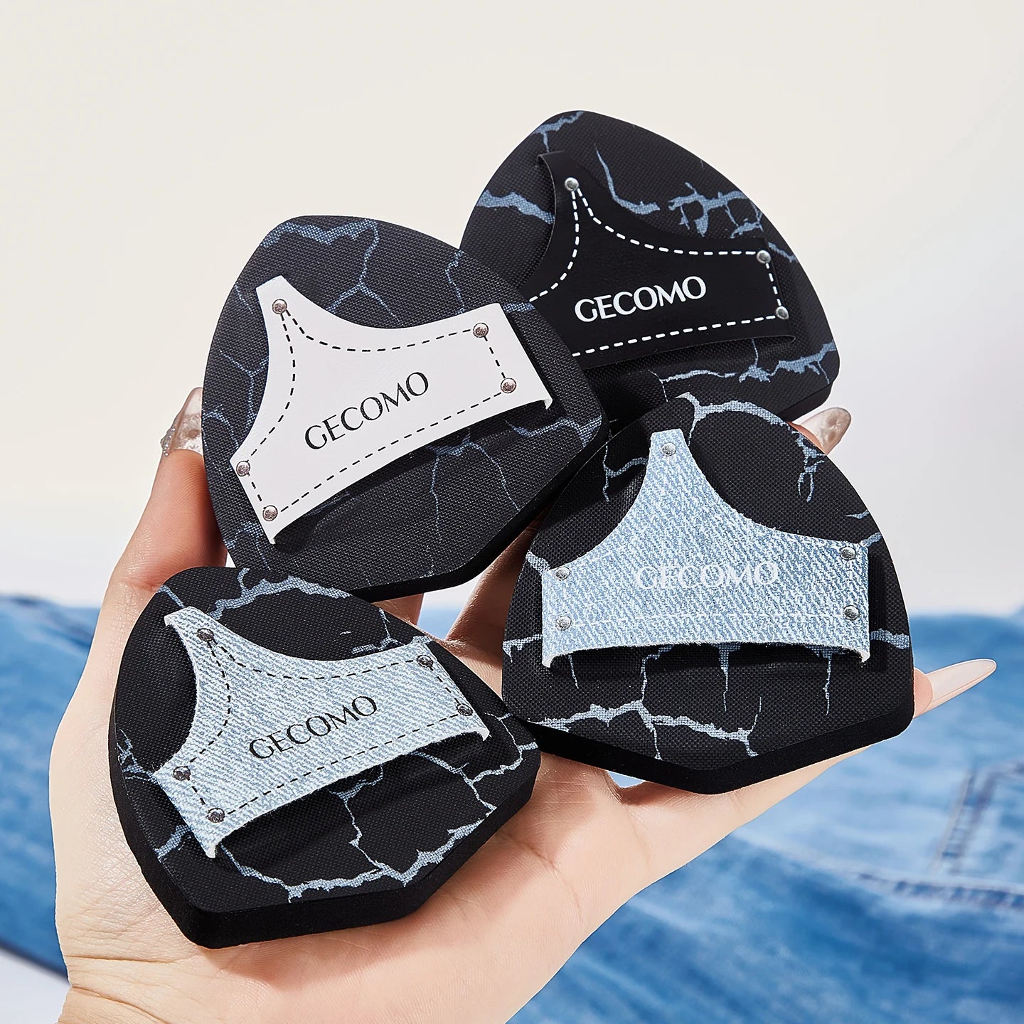 GECOMO Slipper Makeup Puff