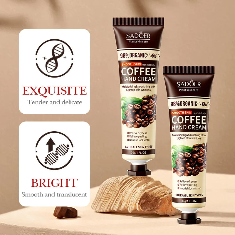SADOER Crema Mani al Caffè (1/2/3/5 Pezzi)