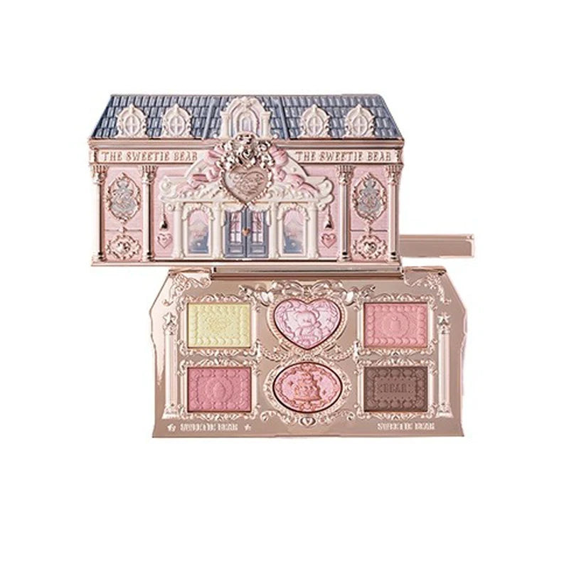 Flower Knows The Sweetie Bear 6 Colori Makeup Palette